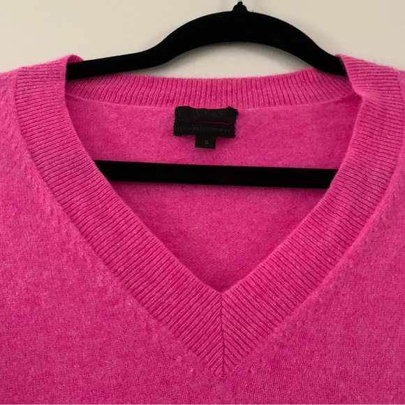J. Crew Collection Italian Cashmere Pink Sweater Small - Picture 2 of 6